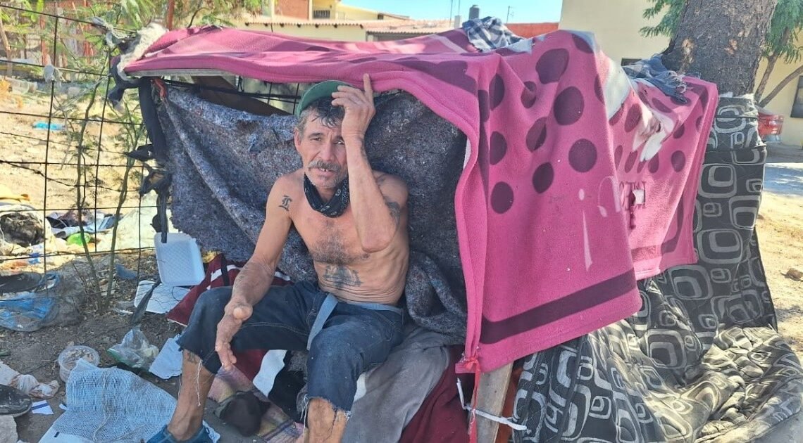 Cobertón El Imparcial 2023: “Ahí viene el frío bravo” y Francisco sólo tiene una cobija