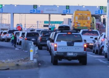 Hermosillo registra el mayor flujo vehicular por la caseta de cobro en años: Secretario de Turismo