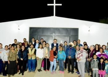 Entrega alcalde de Hermosillo obra elegida por el voto ciudadano en Altares