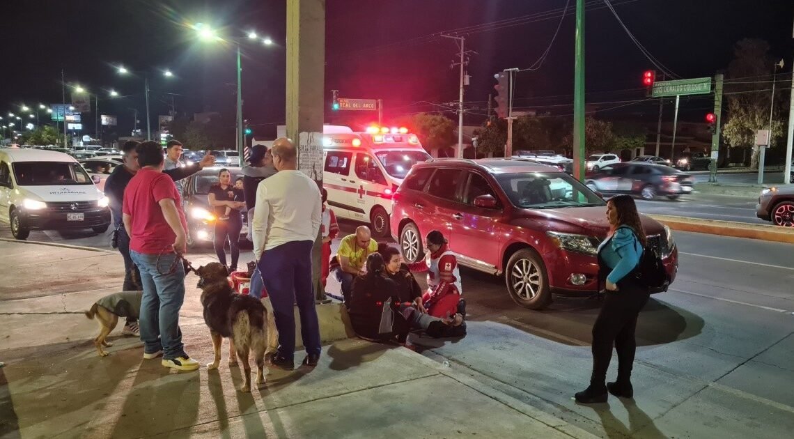 Hermosillo: Pone en “jaque” cruce de Colosio y Real del Arco a peatones y conductores