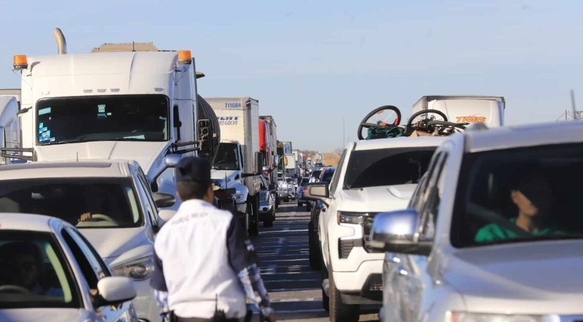 Informa Capufe tráfico, percances y caos vial en carreteras de Sonora