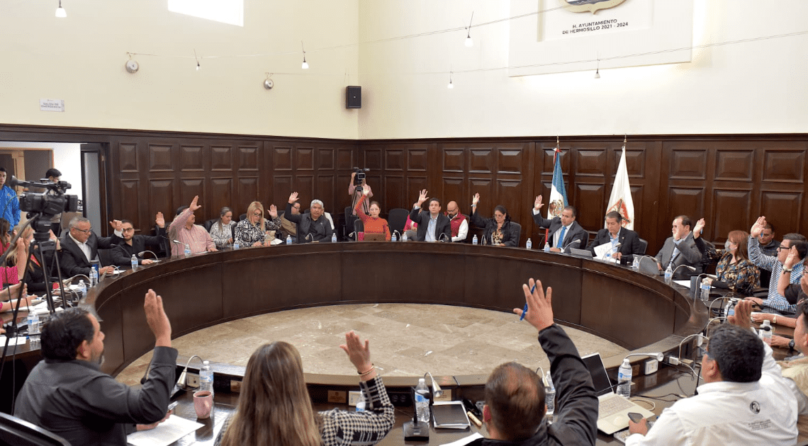 Cabildo de Hermosillo aprueba Presupuesto de Egresos para el año 2024
