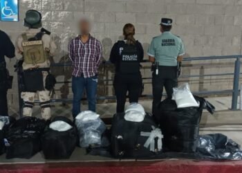 Aseguran a persona con 350 kilos de “crystal” en Altar