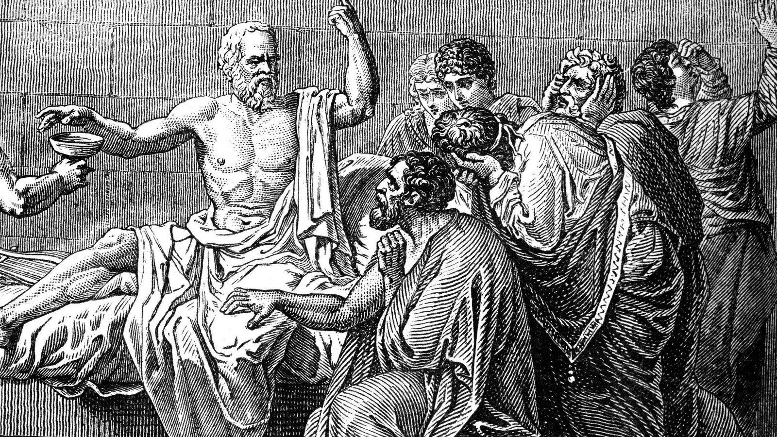 La muerte de Sócrates