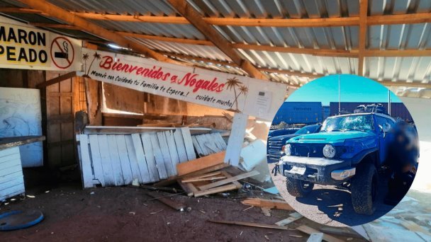 Paisano sufre accidente en carretera Nogales por tope sin señalización Paisano sufre accidente en carretera Nogales por tope sin señalización