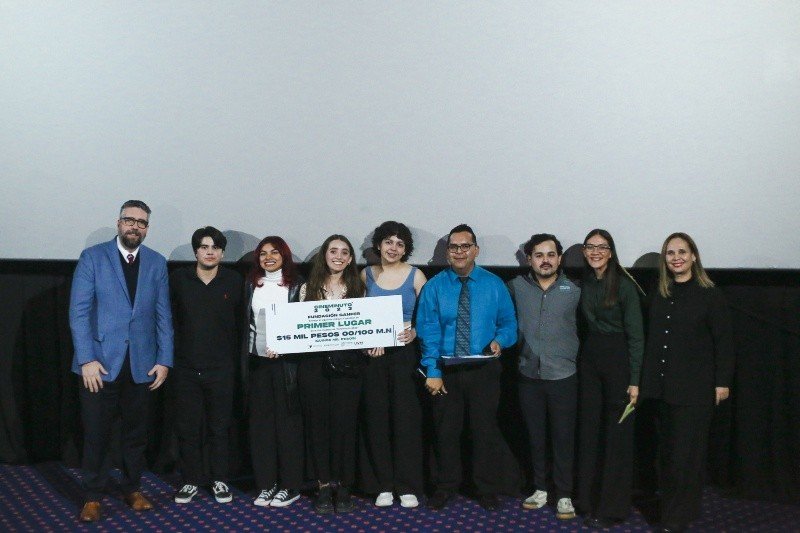 Ganadores del primer lugar.Foto: Fundación Ganfer