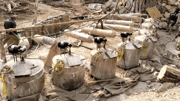Desmantela Sedena laboratorio clandestino en Álamos Desmantela Sedena laboratorio clandestino en Álamos