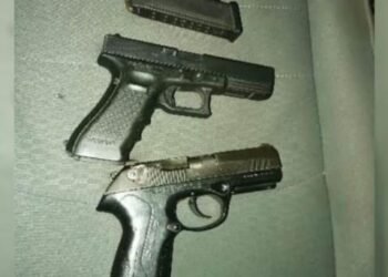 Al menos cinco personas fueron detenidas por portar armas prohibidas