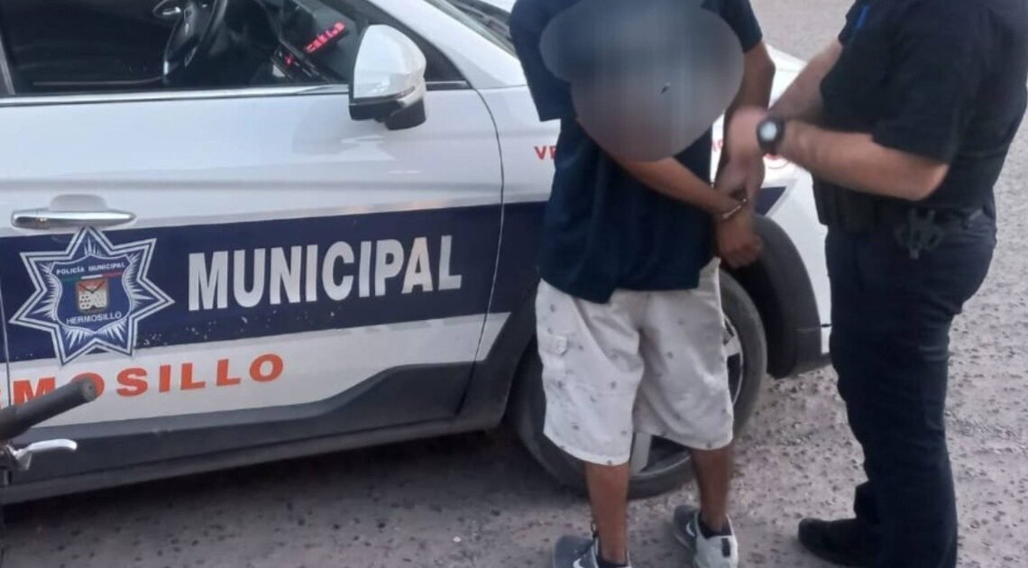Intenta evadir a policías y le descubren droga en Hermosillo Intenta evadir a policías y le descubren droga en Hermosillo