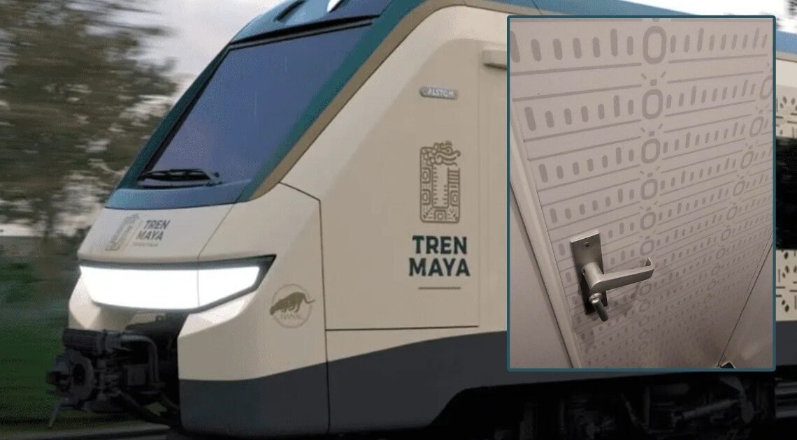 Tren Maya: Así es el baño detrás de una sobria puerta con blanco y gris Tren Maya: Así es el baño detrás de una sobria puerta con blanco y gris