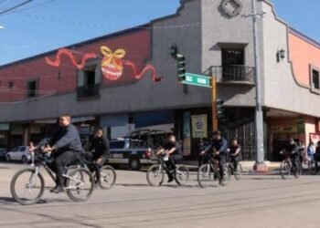 Regresará vigilancia de policías en bicicleta en Ciudad Obregón