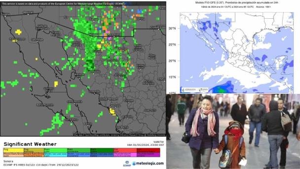 Se estima una tercera tormenta invernal para inicios de enero Se estima una tercera tormenta invernal para inicios de enero