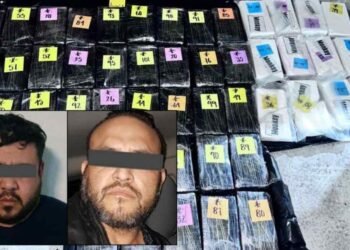 Detienen a dos con 49 kilos de coca valuada en 500 mil dólares en Nuevo León