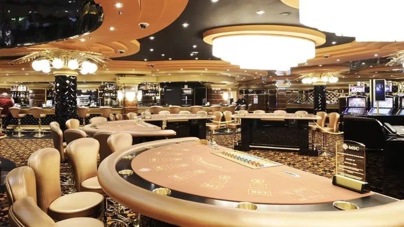  El crucero de Neymar cuenta con su casino.