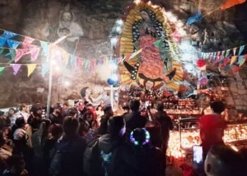 Llegan al cerrito para venerar a la Virgen de Guadalupe | Noticias de México
