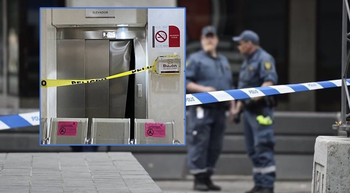 Desplome de elevador en Estocolmo: Mueren 5 personas en Suecia por aparatoso accidente