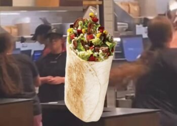 Mujer ataca con burrito a empleada del Chipotle; le dan inédito castigo donde la ponen en su lugar