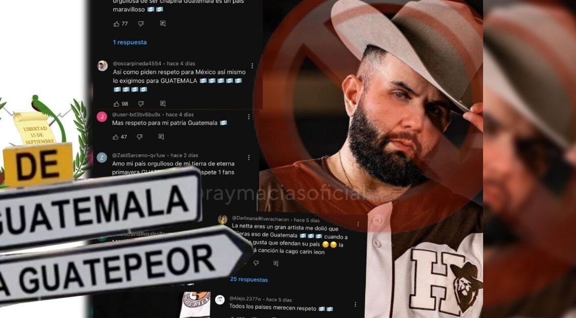 Carín León: “De Guatemala a guatepeor”, qué significa y de dónde salió la frase que molestó a los chapines Carín León: “De Guatemala a guatepeor”, qué significa y de dónde salió la frase que molestó a los chapines