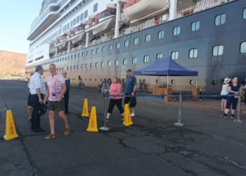 Arriba crucero Volendam a Guaymas