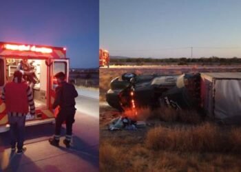 Conductor de un tráiler dormitó ocasionando aparatoso accidente