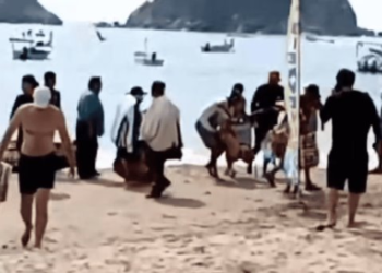 Mujer muere atacada por un tiburón en playa de Jalisco