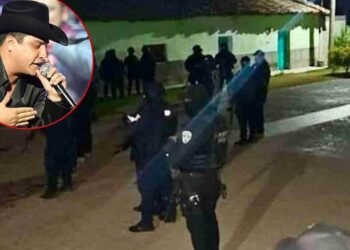 Mueren tres personas y hieren a policía en balacera que presenció Julión Álvarez en Chiapas