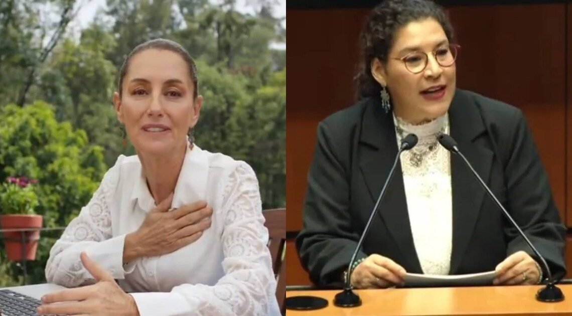 Claudia Sheinbaum celebra el nombramiento de su ‘compañera’ Lenia Batres como Ministra de la SCJN