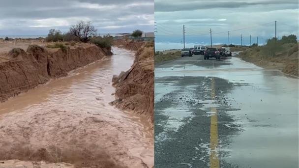 El tramo carretero Golfo de Santa Clara-San Luis fue cerrado El tramo carretero Golfo de Santa Clara-San Luis fue cerrado