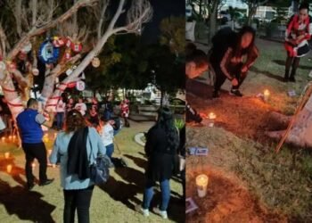 Guerreras buscadoras de Sonora realizaron una “Velada por la verdad”