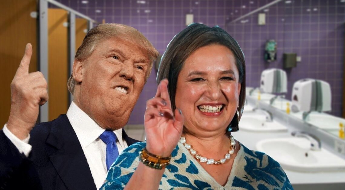 Xóchitl Gálvez insinúa que migrantes solo lavan baños en EU al responderle a Trump, ¿Quedó peor que él? Xóchitl Gálvez insinúa que migrantes solo lavan baños en EU al responderle a Trump, ¿Quedó peor que él?