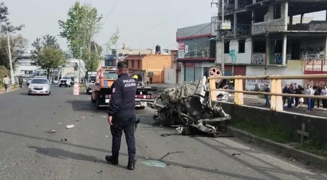 VIDEO: Hombre muere en aparatoso choque la mañana de Navidad en Edomex VIDEO: Hombre muere en aparatoso choque la mañana de Navidad en Edomex