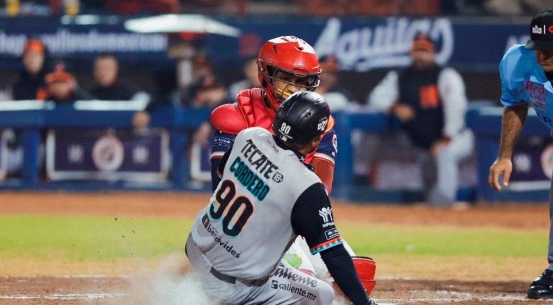 Naranjeros con la ofensiva apagada ante Águilas al iniciar la última serie del rol regular