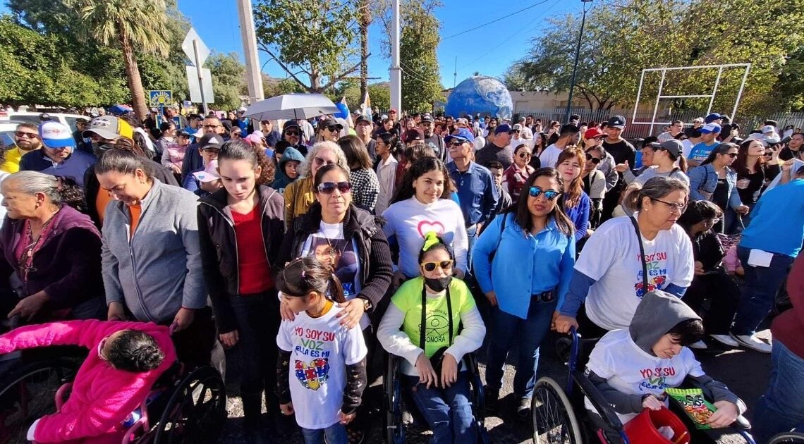 Con marcha, conmemoran el Día Internacional de las Personas con Discapacidad Con marcha, conmemoran el Día Internacional de las Personas con Discapacidad