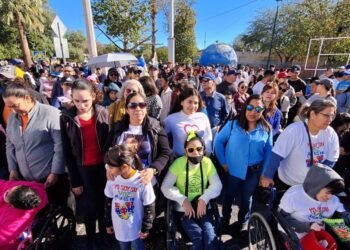 Con marcha, conmemoran el Día Internacional de las Personas con Discapacidad