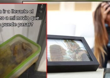 VIRAL: Mujer le lleva almuerzo sorpresa a su novio y lo descubre con otra