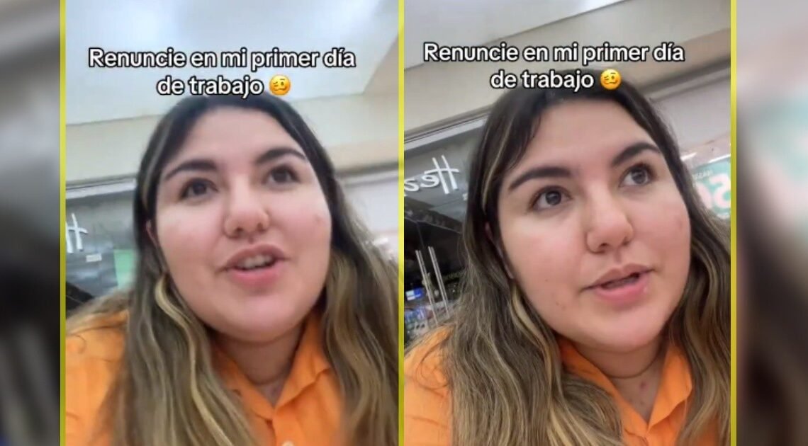 TikTok: Joven renuncia en su primer día de trabajo denunciando explotación laboral TikTok: Joven renuncia en su primer día de trabajo denunciando explotación laboral