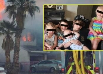 Mueren 5 niños en incendio que se originó mientras el padre a cargo salió a hacer las compras navideñas en Arizona