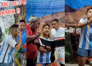 VIDEO: Mujer interrumpe misa navideña porque no la dejaban dormir y se viraliza: “¡Hacen mucho ruido!”