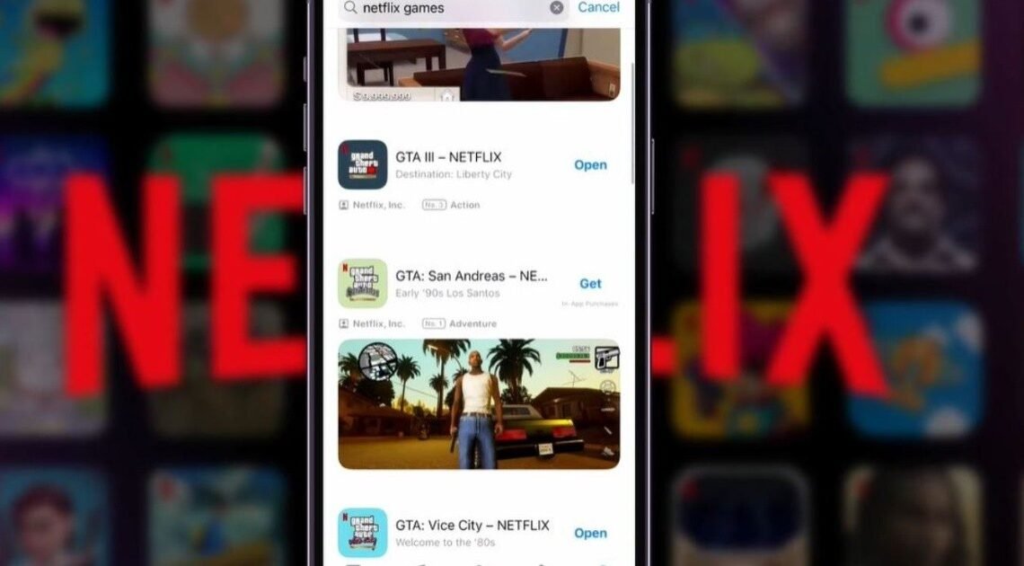 Netflix Games: Cómo jugar GTA y otros juegos en la plataforma
