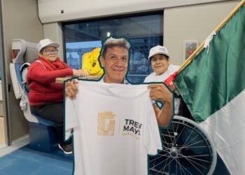 Tren Maya: Así fue el primer viaje con turistas tras inauguración de AMLO