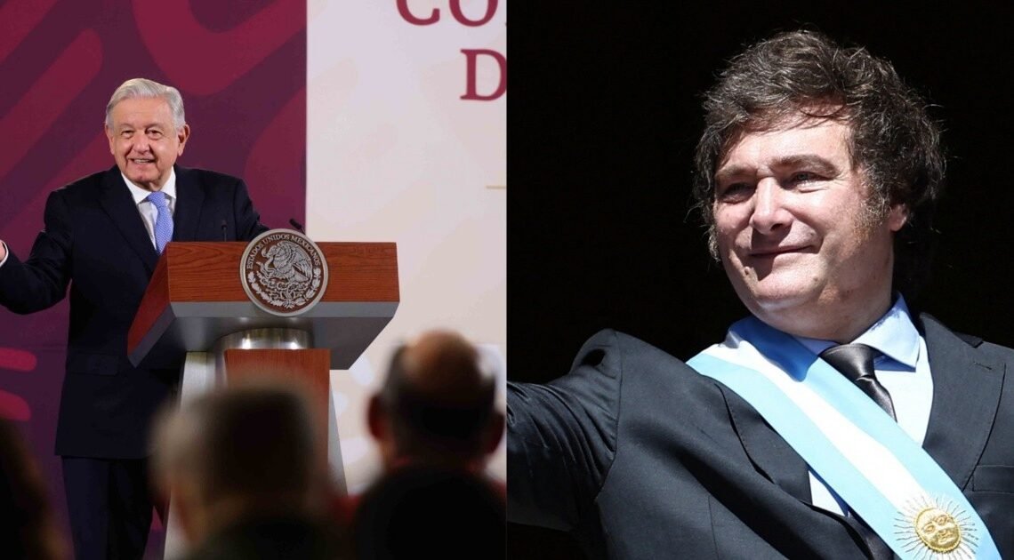 Como AMLO: Javier Milei anuncia venta de aviones oficiales Como AMLO: Javier Milei anuncia venta de aviones oficiales