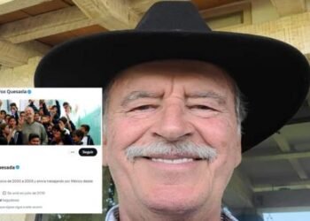 Vicente Fox recupera su cuenta de “X” tras ataques a Mariana Rodríguez