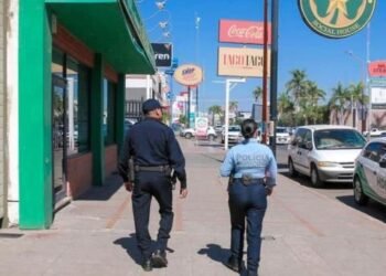 Vigilan zona comercial de Cajeme para evitar atracos