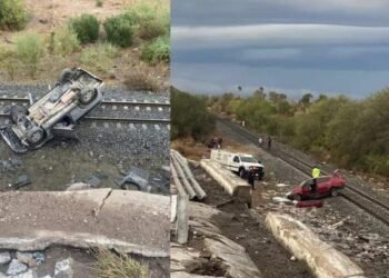 Aparatoso accidente carretero en Magdalena, Santa Ana