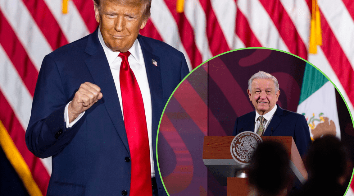 AMLO responde a Trump que “no se pueden cerrar las fronteras entre México y EU”