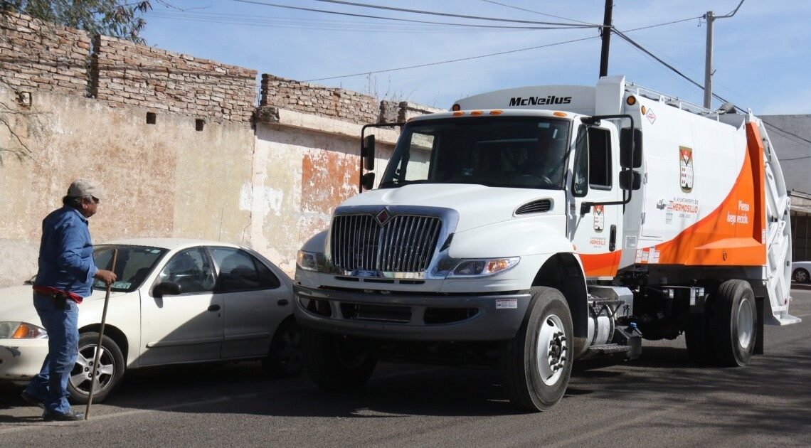 Proyectan cuatro rutas nuevas de recolección de basura en Hermosillo