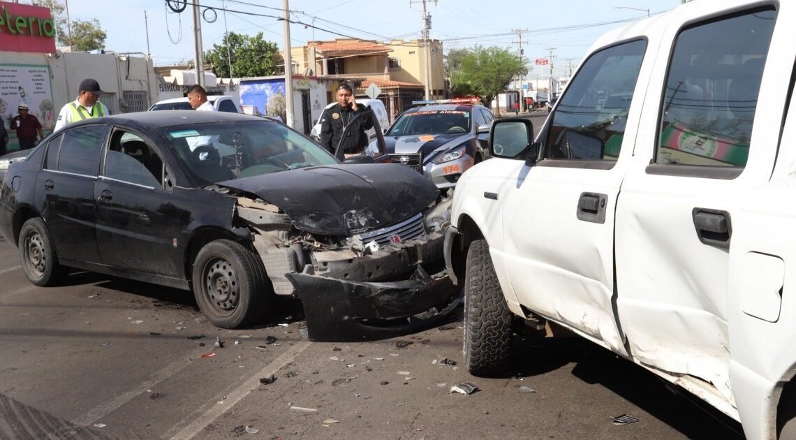 Colonia Centro está a la cabeza en accidentes viales: Tránsito de Hermosillo Colonia Centro está a la cabeza en accidentes viales: Tránsito de Hermosillo