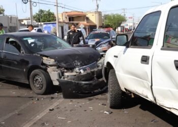 Colonia Centro está a la cabeza en accidentes viales: Tránsito de Hermosillo