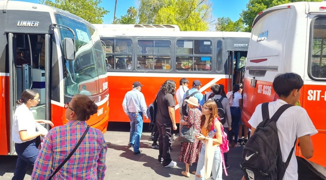 Regreso a clases demanda 80 camiones más en Hermosillo: Vigilantes Regreso a clases demanda 80 camiones más en Hermosillo: Vigilantes