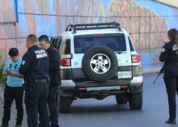 Policía municipal detiene a presunto ladrón en colonia Bachoco